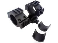 Кронштейн-моноблок Anbison Sports AS-OR0074 на RIS-планку (с рельсами на кольцах 25-30 мм)