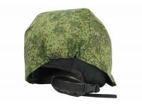 Шлем защитный Альфа-2, зеленый вид сзади