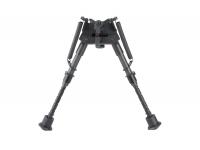 Сошки Vector Optics 6-9 для установки на антабку (ноги-карбон, регулируемые, фиксация рычагом, переходник на weaver в комплекте) - в разложенном виде