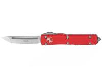 Нож Microtech Ultratech T-E (рукоять алюминий красный, клинок Stonewash)