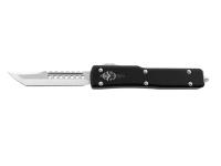 Нож Microtech UTX-70 Hellhound (рукоять алюминий черный, клинок Satin)