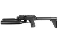 Пневматический пистолет Cardinal-A 6,35 мм (PCP, колба 0,45 л, электроприклад, удлиненный ствол с модератором, Weaver)
