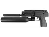 Пневматический пистолет Cardinal-T 6,35 мм (PCP, колба 0,45 л, удлиненный ствол с модератором, Weaver)