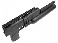 Пневматический пистолет Cardinal-T 6,35 мм (PCP, колба 0,45 л, удлиненный ствол с модератором, Weaver) - вид сверху