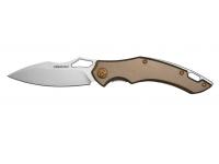 Нож складной Fox Knives EGE Sparrow (рукоять коричневый алюминий, клинок 9Cr13)