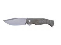 Нож складной Fox Knives Eastwood Tiger (рукоять зеленая микарта, клинок D2 stonwash)