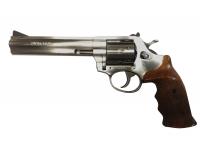 Травматический револьвер Гроза Р-06С нерж. 9р.а. №1260182 вид сбоку