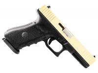 Травматический пистолет Техкрим Glock ТК717Т Cerakote Desert 10x28 вид №1