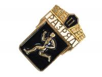 Значок 2 разряд вид №1