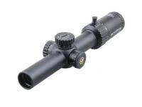 Оптический прицел Vector Optics Taurus 1-6x24 FFP SCFF-27 (сетка Mil-Dot, 30 мм, тактические барабаны, подсветка красным)