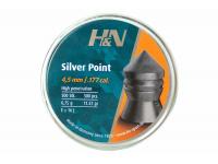 Пули пневматические H&N Silver Point 4,5 мм 0,75 грамм (500 шт.)