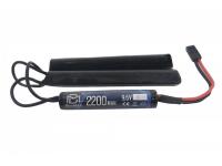 Аккумулятор BlueMAX Ni-Mh 9.6V 2200 mah Crane Stock (триплет)