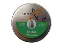 Пули пневматические Spoton Sniper 4,5 мм 1,1 гр (175 штук)