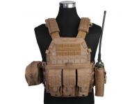 Жилет тактический EmersonGear LBT6094A Plate Carrier W 3 Pouches