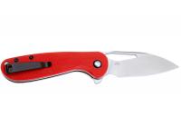 Нож складной CJRB J1926-RE (красный, G10, клинок AR-RPM9) - клипса