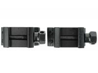 Кольца Ohhunt 25.4SGK на планку Weaver диаметр 25,4 мм, высота 18 мм с отверстием под открытый прицел вид снизу