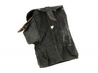 Подсумок ВМФ для АК на 4 секции, брезент (черный) вид сверху
