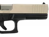 Травматический пистолет Техкрим Glock ТК717Т никель матовый 10x28 вид №5