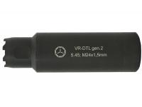 Дожигатель Вектор-7,62 VR-DTLS Gen2 (резьба М24x1,5 калибр 5,45-223, сталь)
