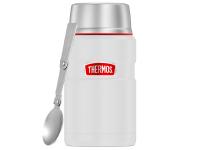 Термос для еды Thermos King SK-3020 RCMW со складной ложкой 710 мл (белый)