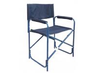 Кресло складное Следопыт синее (алюминий, 585x450x825 мм)