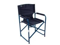 Кресло складное Следопыт синее (сталь 25 мм, 585x450x825 мм)