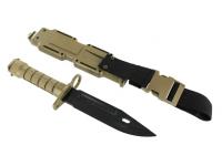 Штык-нож AGR WS20784T M9 резиновый для М-серии (Tan)