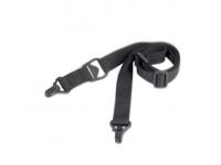 Ремень оружейный Rusarm стандарт двухточечный (черный, с пряжкой)