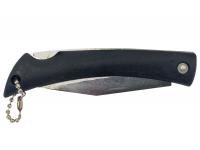 Нож складной черный (1200) в сложенном виде