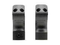 Кольца Nikko Stirling Diamond на Weaver 25,4 мм 2 винта (высокие, стальные) - вид сбоку