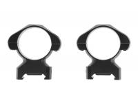 Кольца Nikko Stirling Diamond на Weaver 30 мм (высокие, стальные, небыстросъемные) - вид спереди