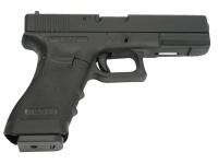 Пистолет KJW KP-18.GAS G18 Glock 18 GBB Gas Black вид снизу