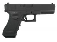 Пистолет KJW KP-18.GAS G18 Glock 18 GBB Gas Black вид сбоку 