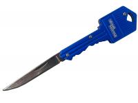 Нож складной Ножемир Четкий расклад (брелок ключ, синий) вид сбоку