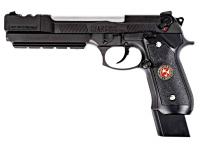 Пистолет WE M92SP-L1 Beretta M92F Samurai Edge Extended Black Grip (металл)