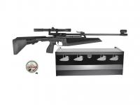 Пневматическая винтовка МР-61С + прицел 4x20 + пули + минитир Air-Gun