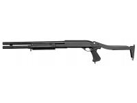 Страйкбольная модель дробовика CYMA CM352LM Remington M870 Long складной приклад, металл