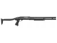 Страйкбольная модель дробовика CYMA CM352LM Remington M870 Long складной приклад, металл - вид справа