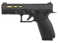 Пистолет KJW KP-13C.GAS KP-13C Custom GBB Black (металлический слайд)