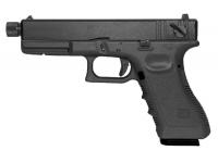 Пистолет KJW KP-18-TBC.GAS G18 Glock 18 Gas GBB Black