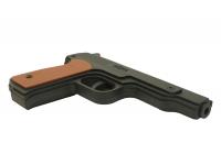 Резинкострел Arma макет пистолета АПС Стечкина черный (10 зарядов) вид 1