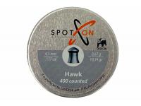 Пули пневматические Spoton Hawk 4,5 мм 0,67 гр (400 штук)