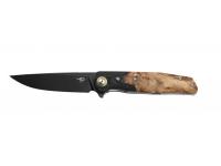 Нож Bestech Ascot BG19E (черная рукоять G10, карбон)