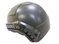 Тактический шлем страйкбольный Fast TG-tph-gr (пластик, зеленый) вид№2 Тактический шлем страйкбольный Fast TG-tph-gr (пластик, зеленый) вид№2