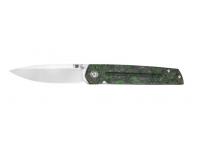 Нож Artisan Cultery Sirius 1849P-DMG (рукоять карбон Dark Matter Green, клинок S35VN)