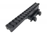 Планка повышающая Centershot Weaver (высокая с выносом) сбоку