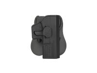 Кобура поясная Amomax для Glock (пластик, черный)