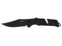 Нож Sog Trident AT Black Out (рукоять черный GRN, клинок CRYO D2)