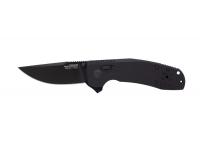 Нож Sog Tac XR Black Out (рукоять черный G10, клинок CRYO D2)