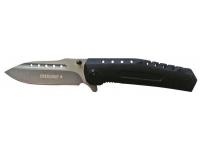Нож туристический Следопыт прорезиненная ручка (клинок 100 мм)